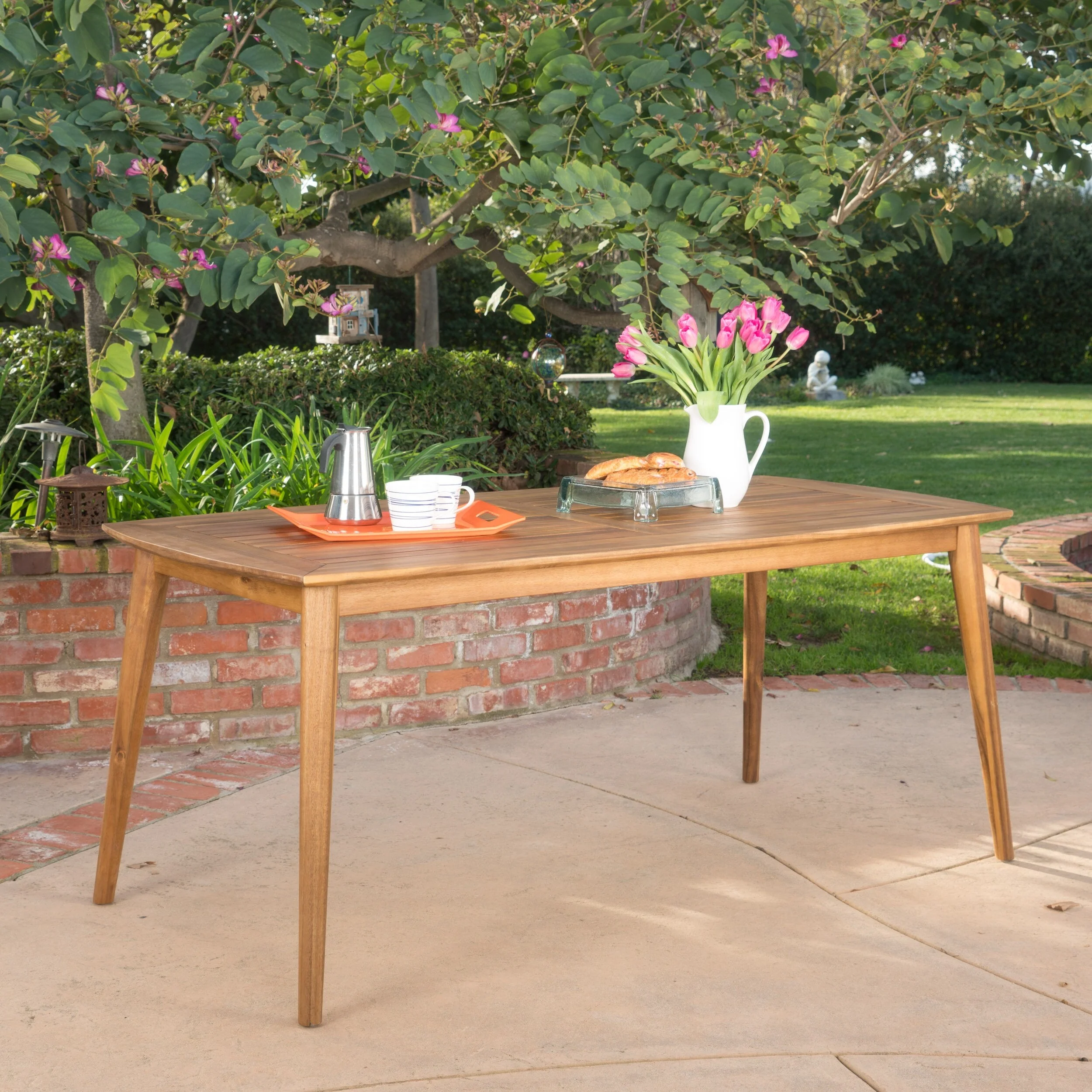 Outdoor Acacia Wood Dining Table