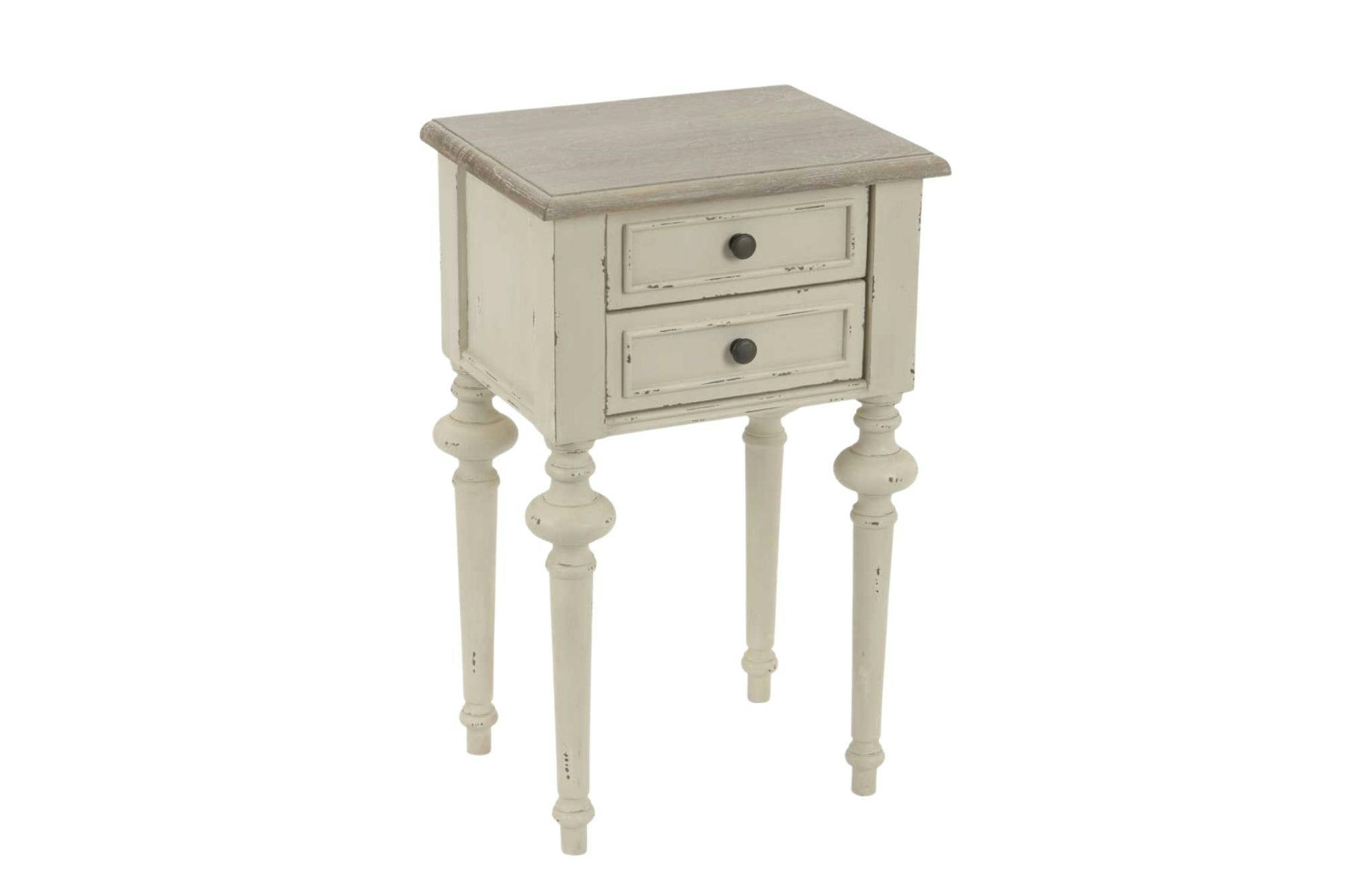 NEYLA - Table de chevet 2 tiroirs