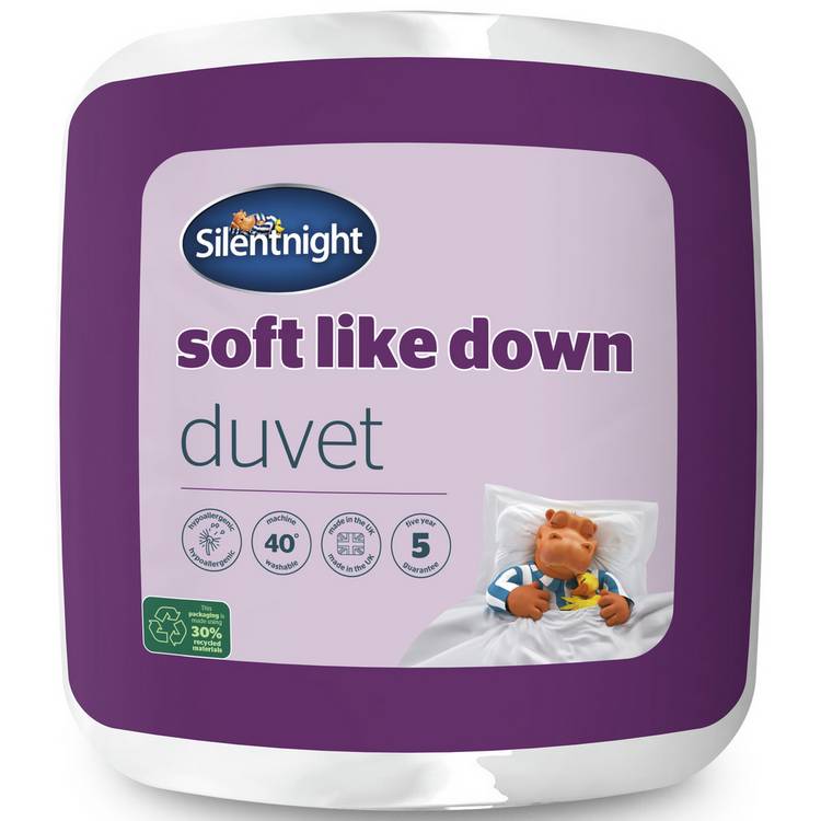 Silentnight Soft Like Down 10.5 Tog Duvet - Superking
