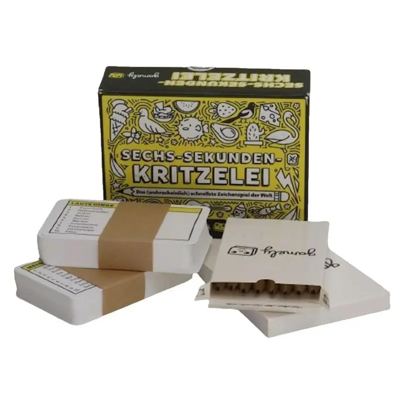 Kartenspiel Sechs-Sekunden-Kritzelei