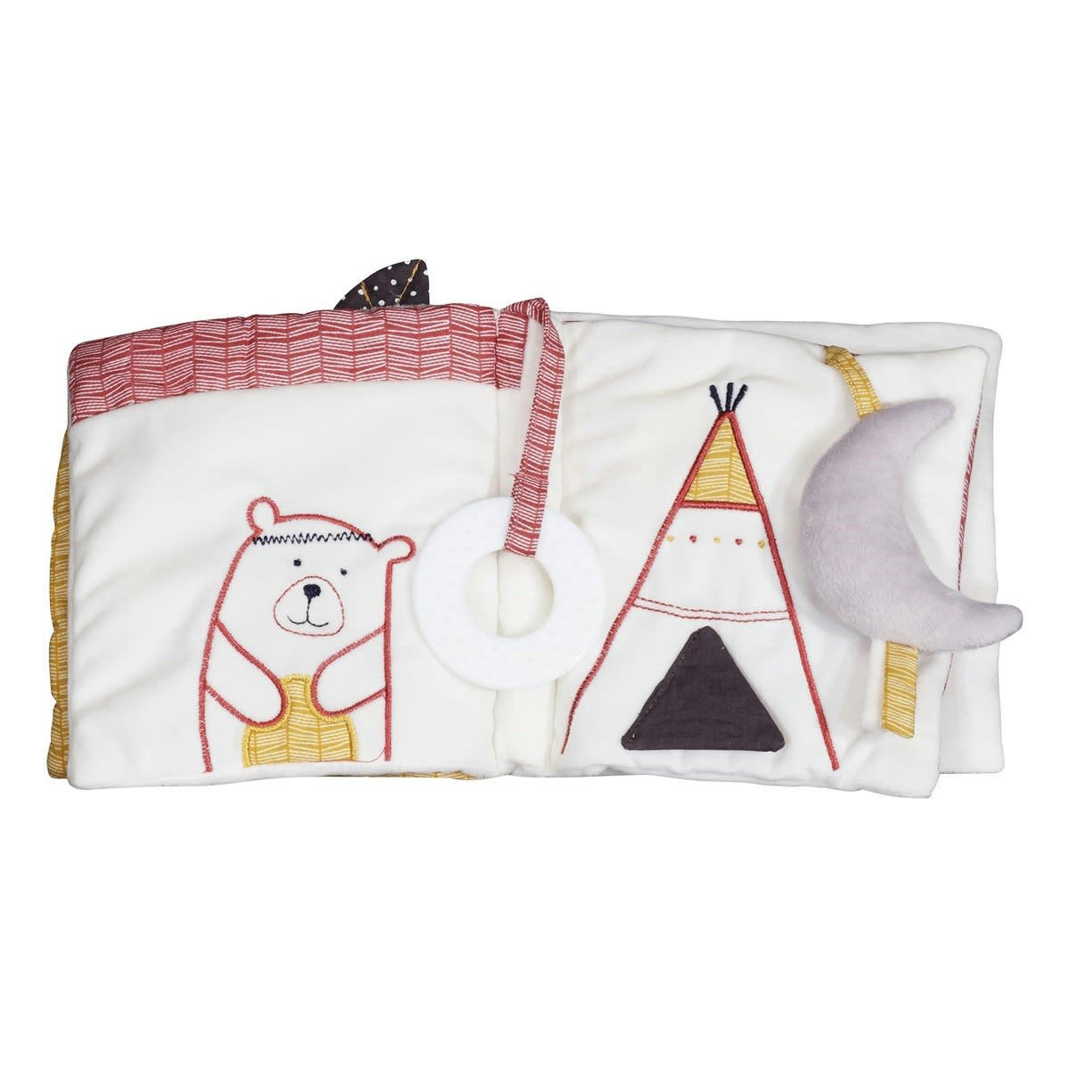 TIMOUKI - Livre D'Eveil en polyester beige