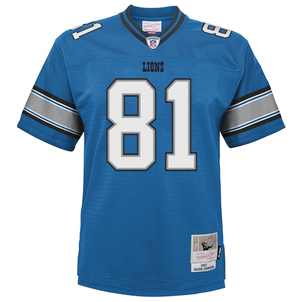Calvin Johnson Detroit Lions  Youth Legacy Replica Jersey - Blue