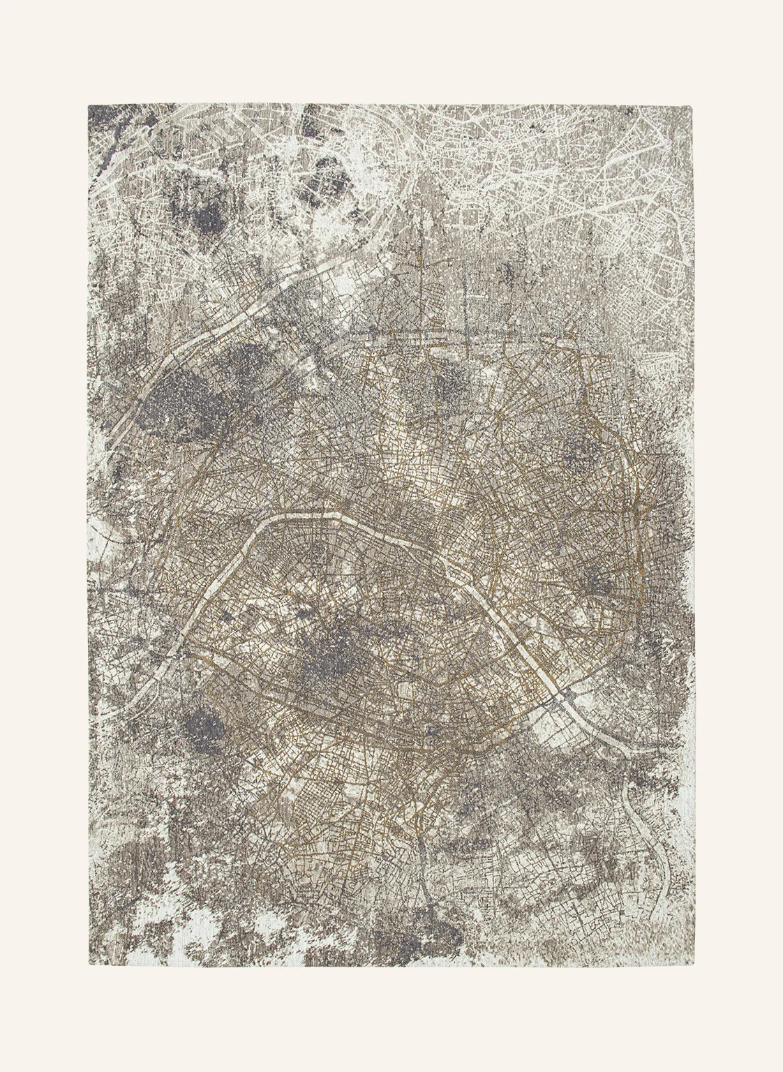louis de poortere Teppich CITIES PARIS SPACE TRIP