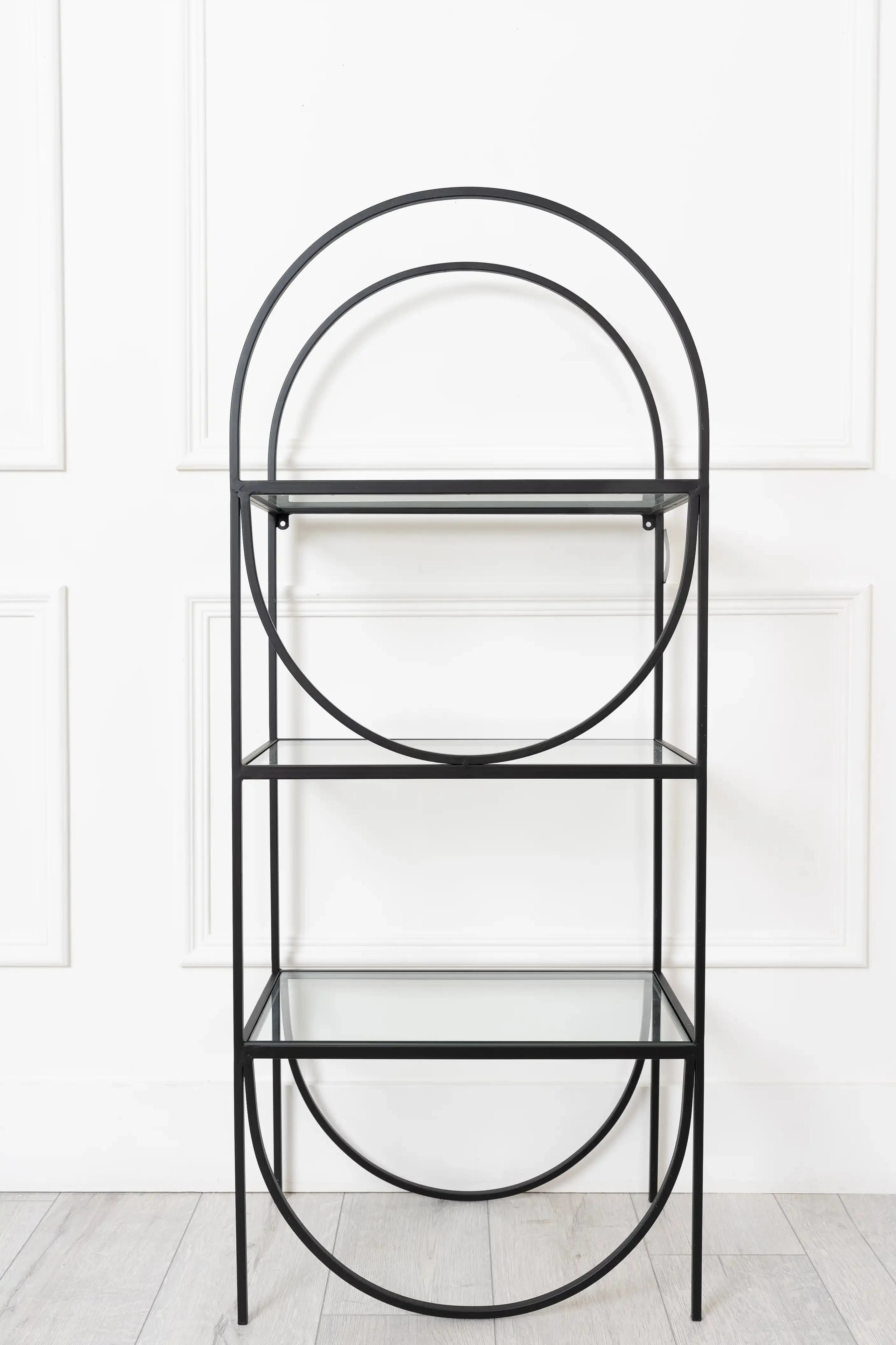 Black Metal Bookcase