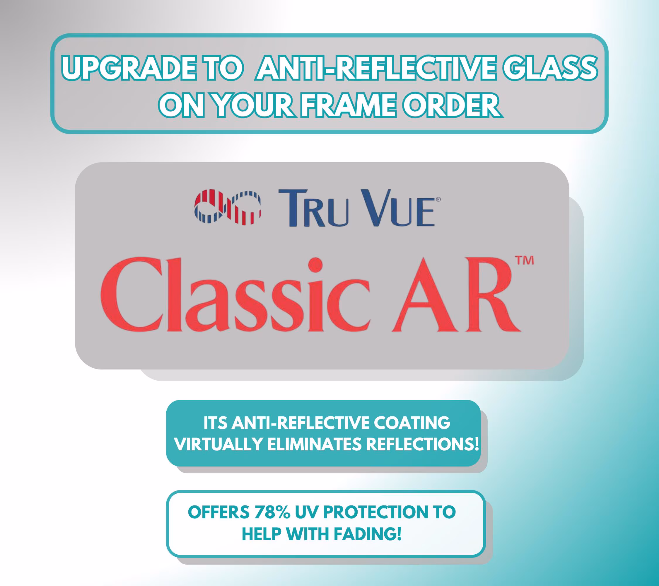 Upgrade Your Glass Display | Classic AR 78% UV Conservation Anti-Reflective Picture Frame Glass Covers | Glass For Picture Frames