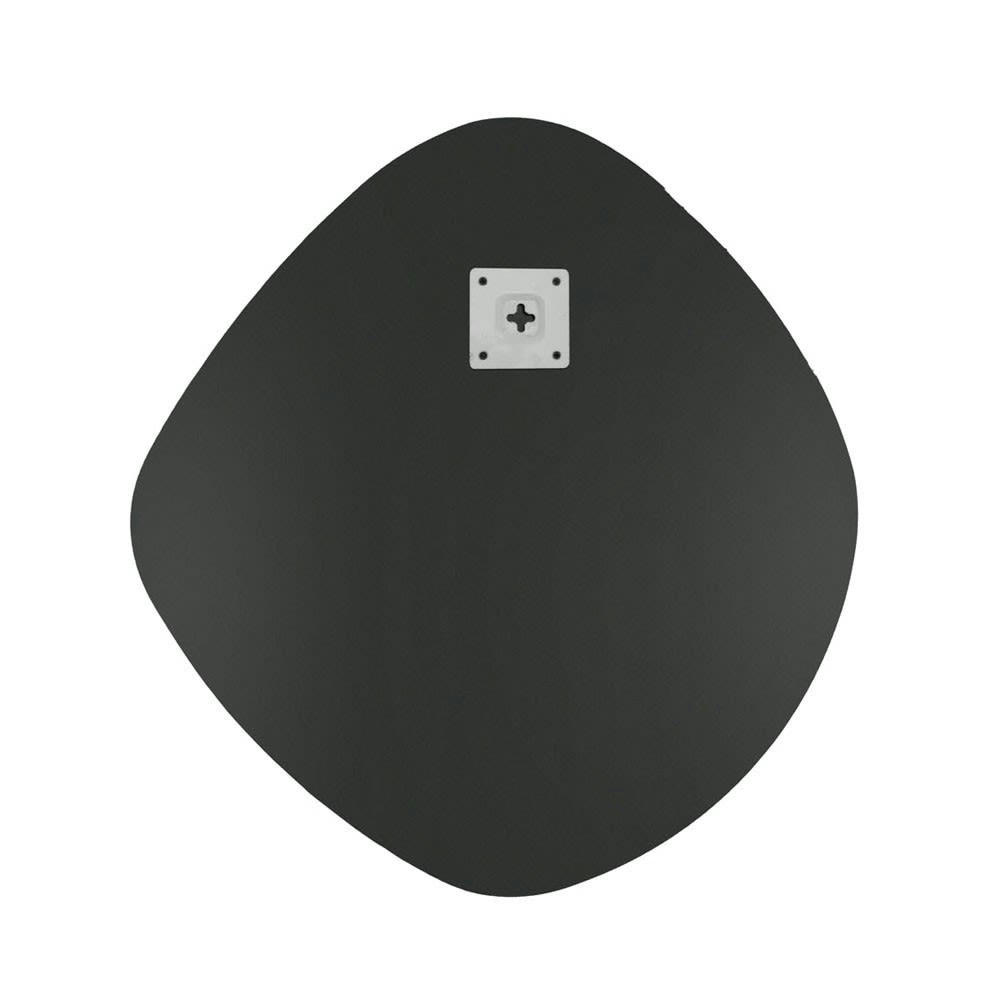 - Miroir verre rond diam 40cm gris