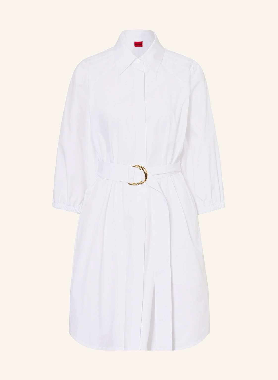 HUGO Hemdblusenkleid KILONI mit 3/4-Arm