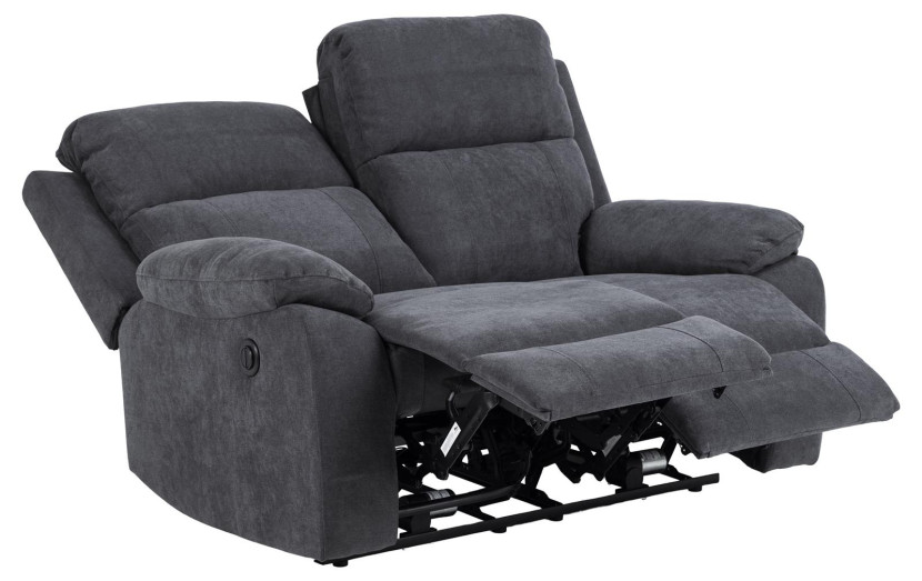 Sofa rozkładana Mora 2-osobowa szara automatyczna