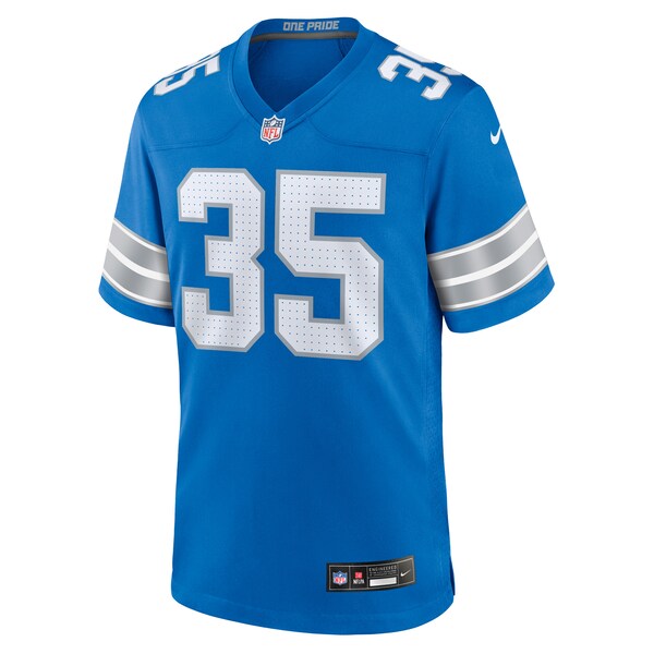 Chelen Garnes Detroit Lions Nike Game Jersey -  Blue