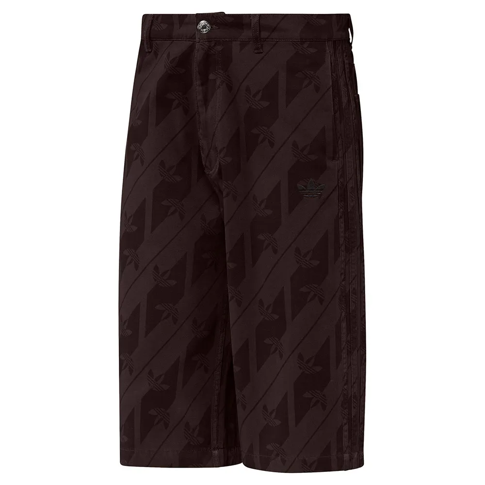 adidas Originals Monogram denim shorts