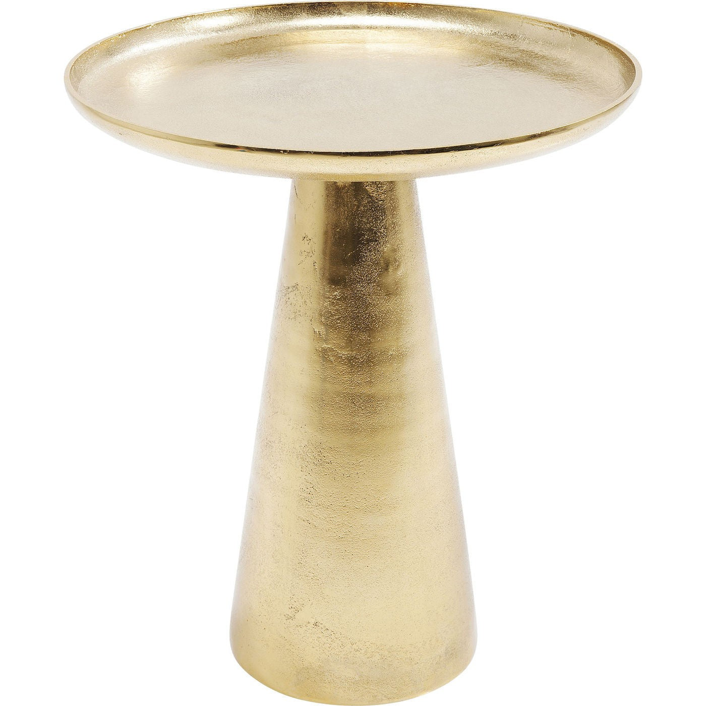 Kare Design Bijzettafel Uno Messing Ø45cm