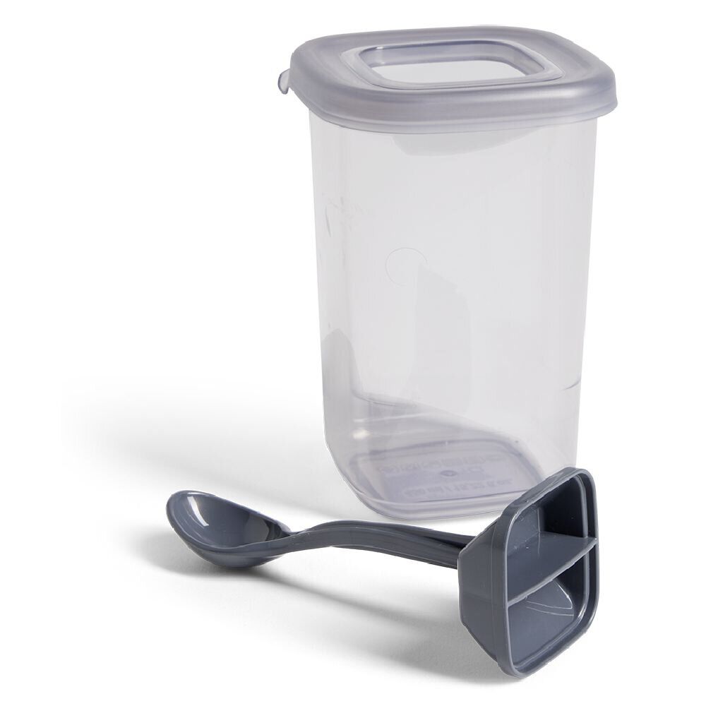 BoÎte alimentaire   cuillère polypropylène gris 450mL