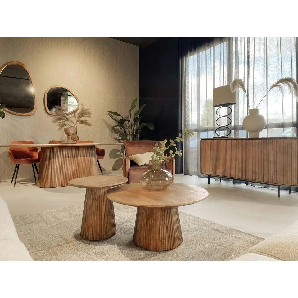 Livingfurn - Salontafel Salvator 50cm - Mangohout