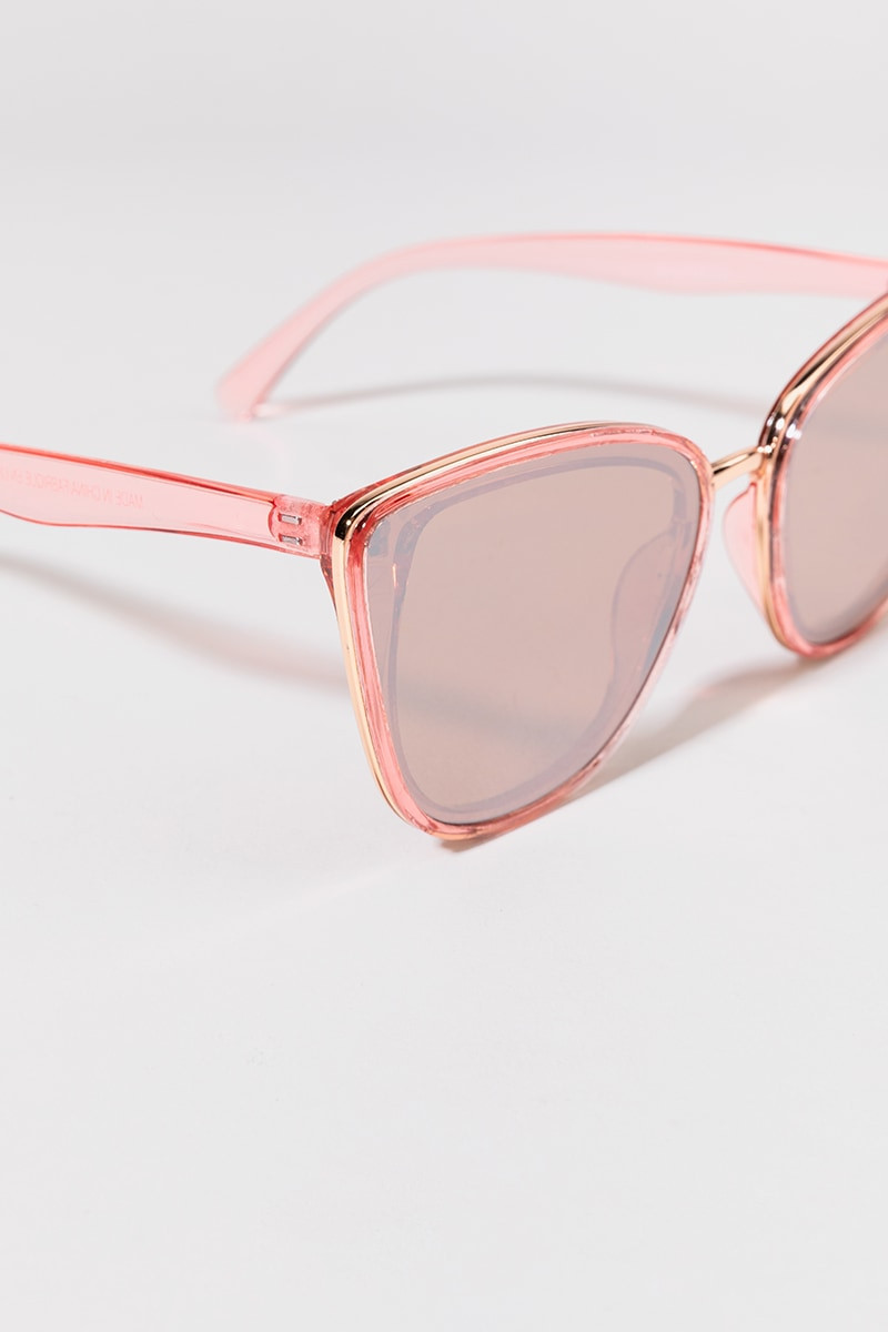 Susan Lens Over Frame Cat Eye Sunglasses