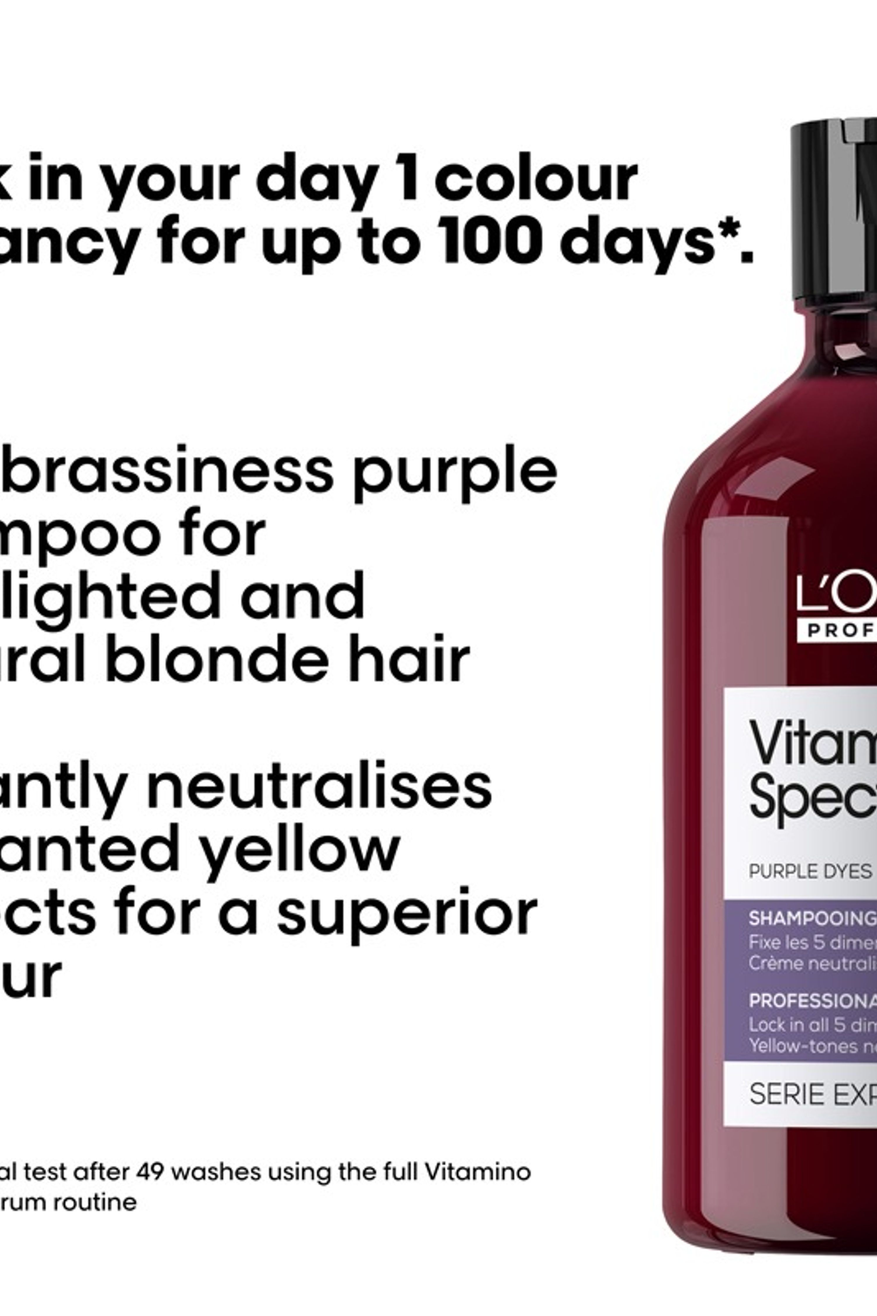 L'Oreal Professionnel Vitamino Color Spectrum Purple Shampoo