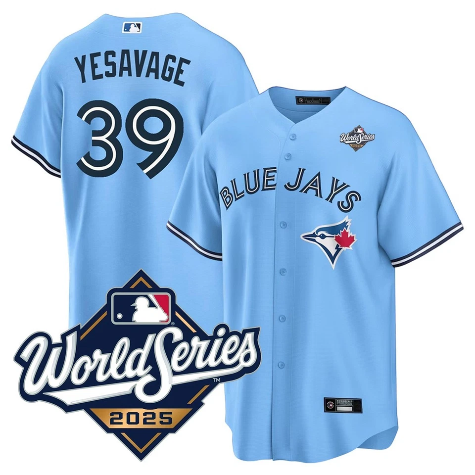 Trey Yesavage Toronto Blue Jays Nike 2025 World Series Limited Jersey - Blue
