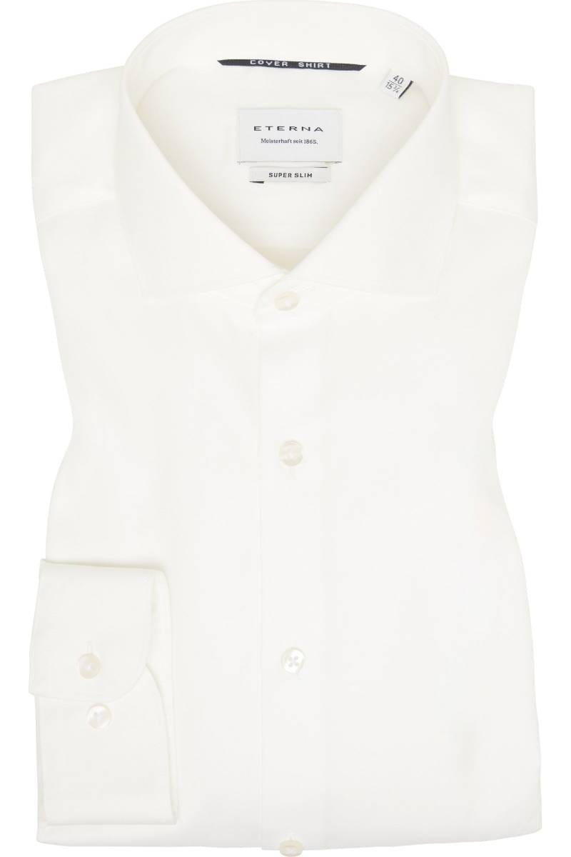 ETERNA Cover Shirt Super Slim Hemd champagner, Einfarbig