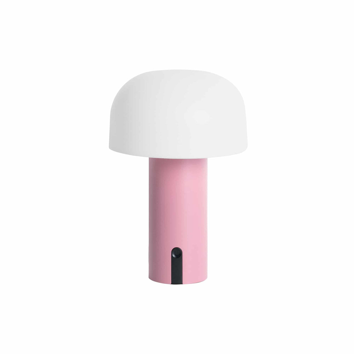 Leitmotiv tafellamp Luca LED - roze - 15x15x22.5cm - Paddenstoellamp