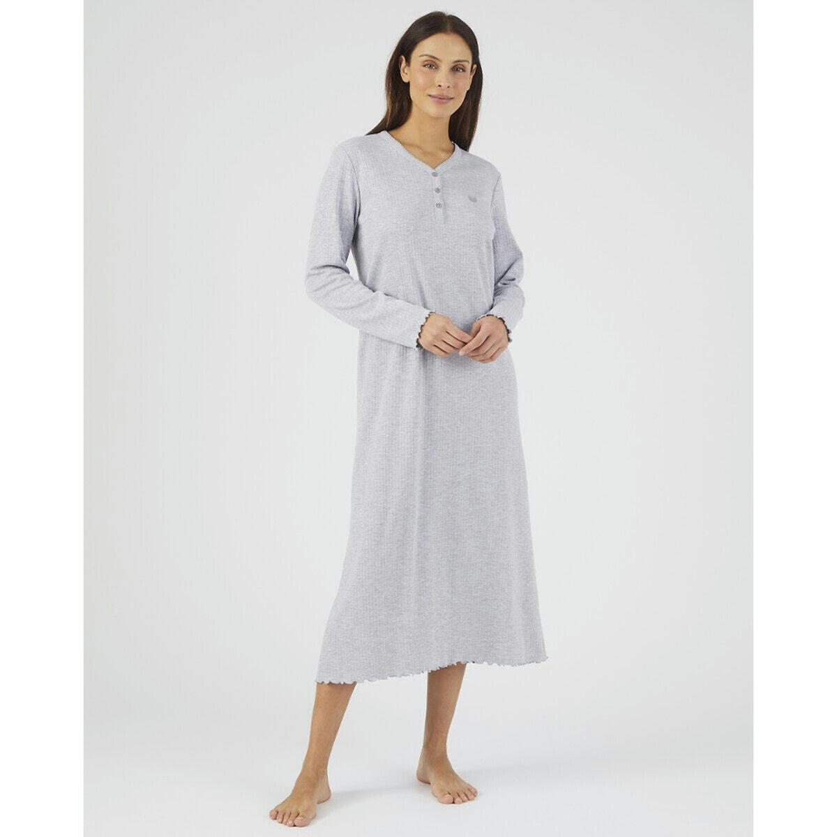 Chemise de  nuit manches longues