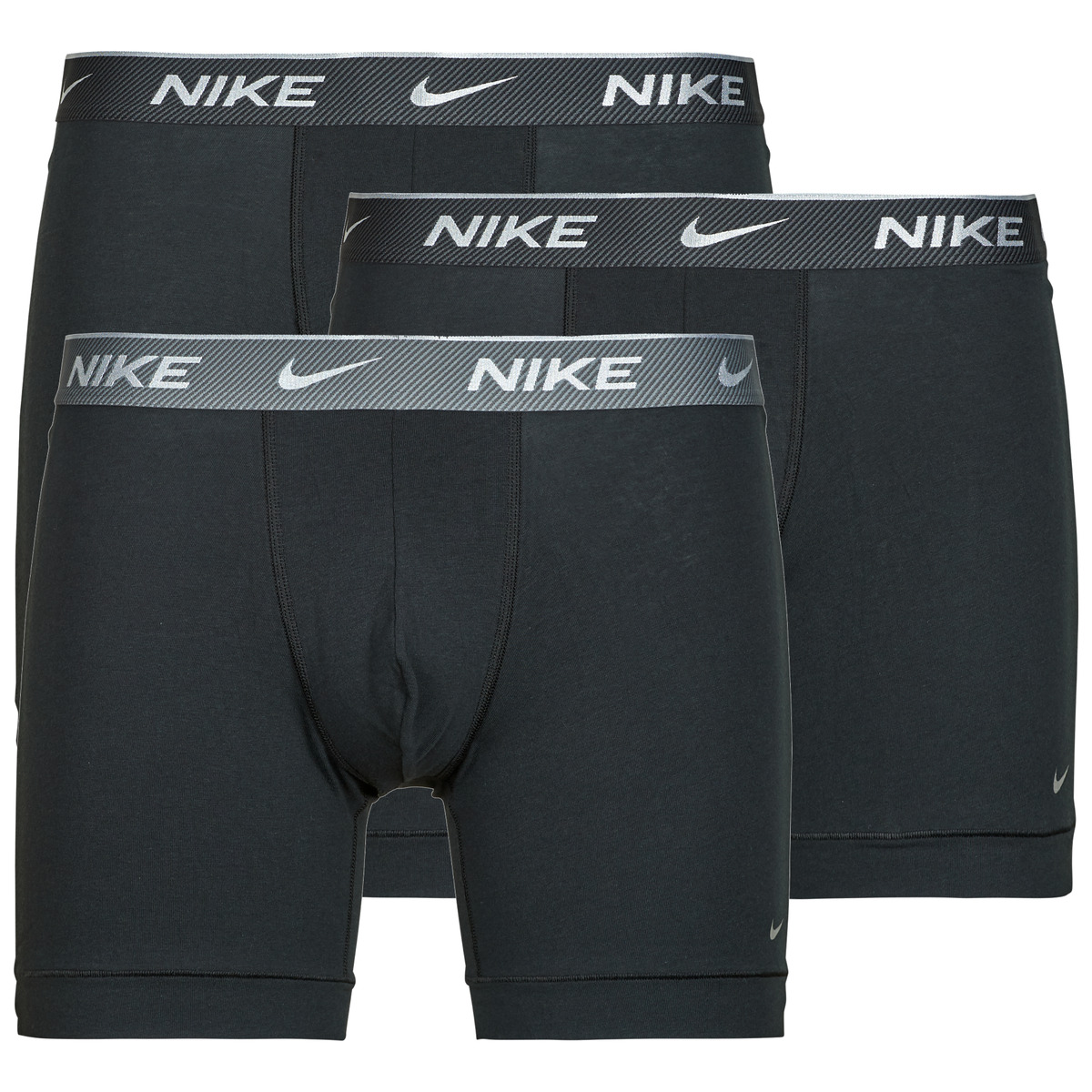 Nike - EDAY COTTON STRETCH BOXER BRIEF 3PK - Black