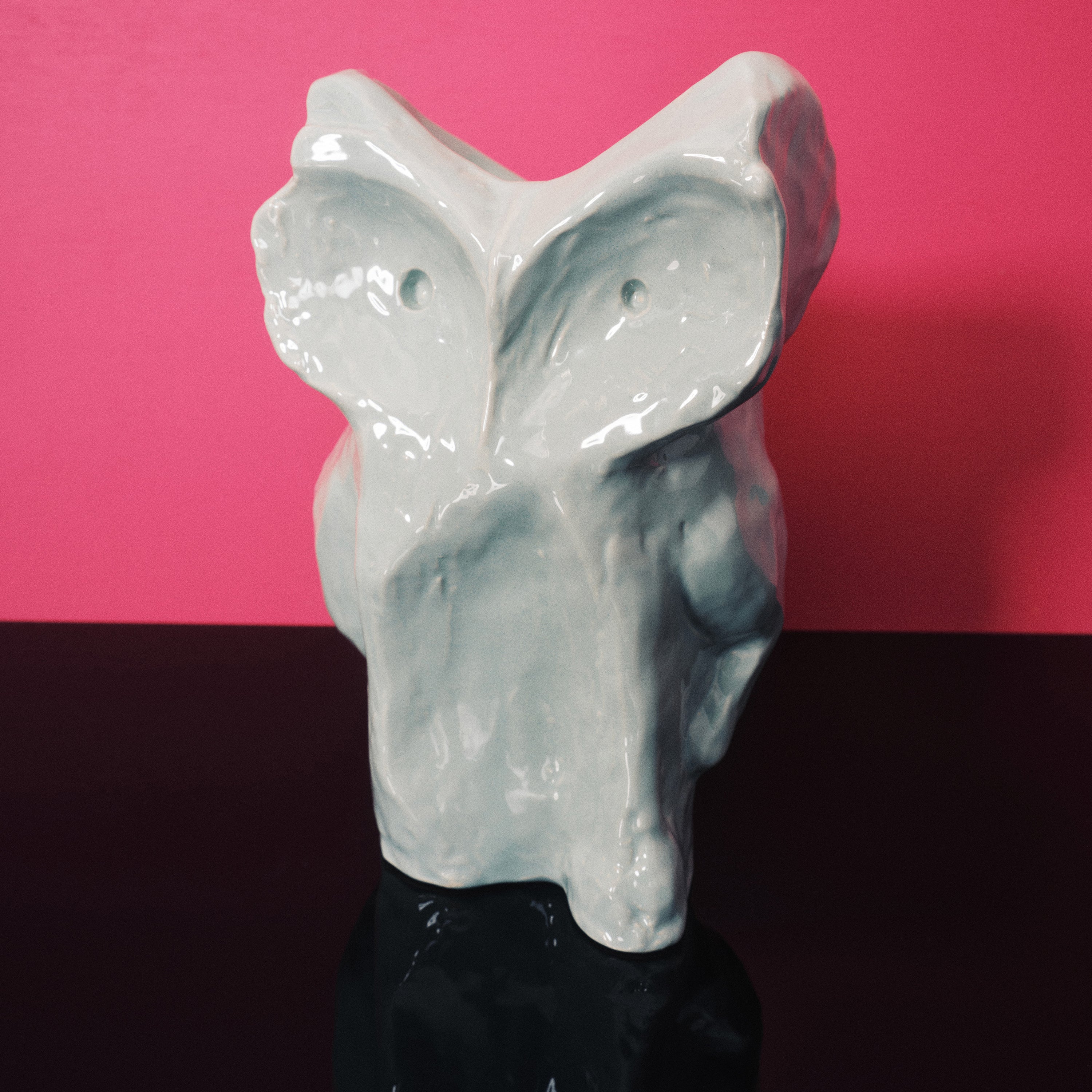 SERAX - Marni - Owl After Midnight Vaas S - Lichtblauw