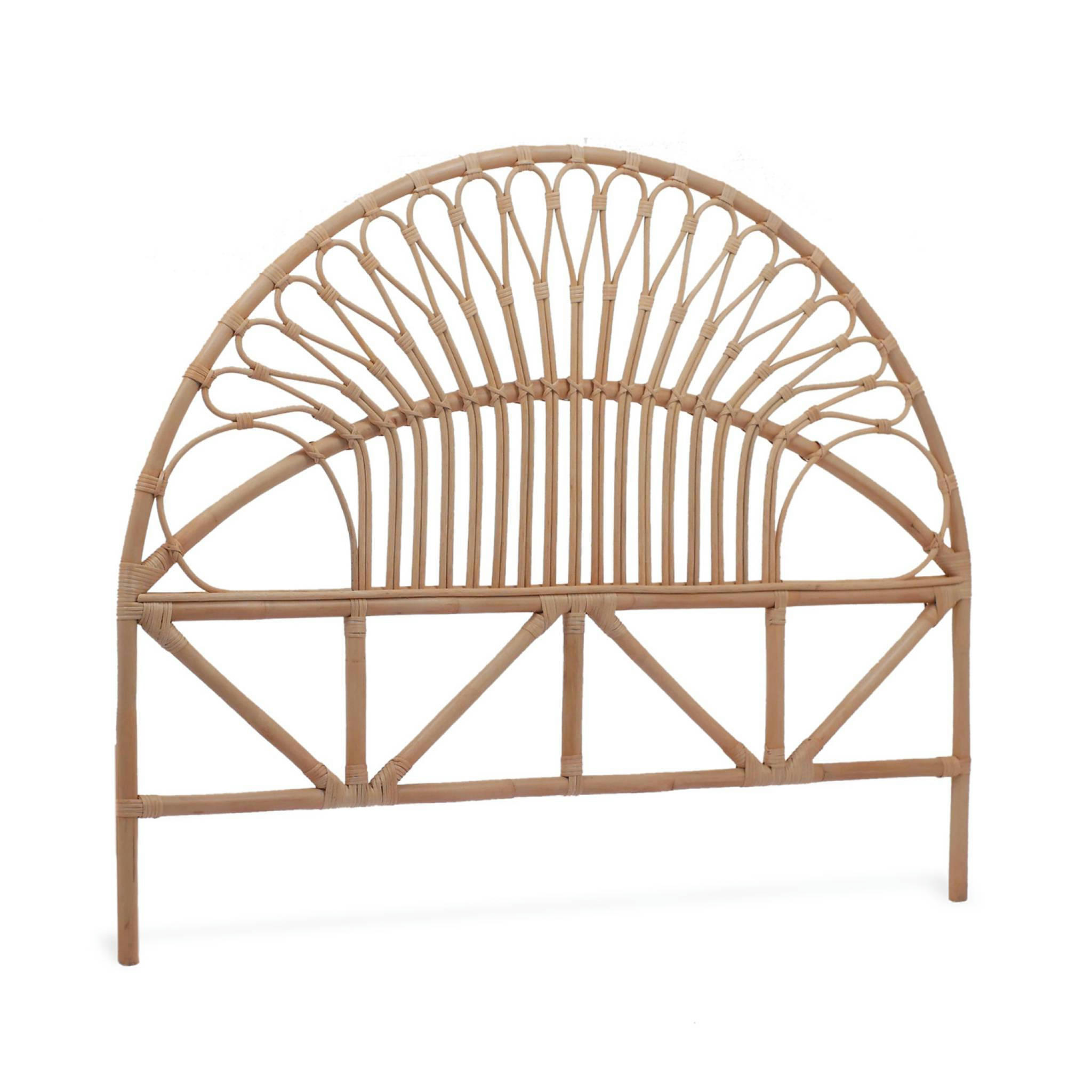 MALACCA - Tête de lit en rotin naturel