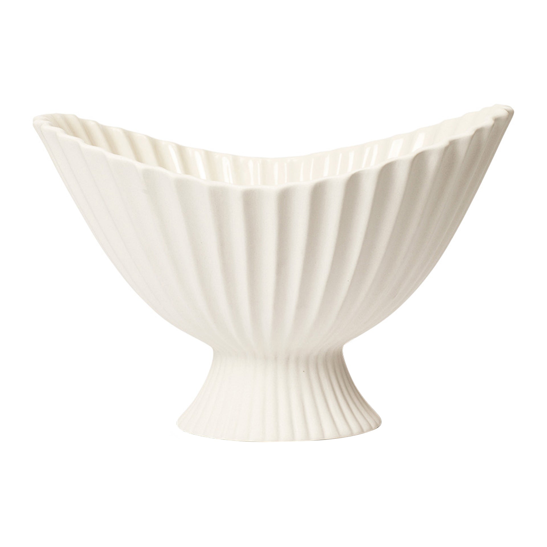 Ferm Living Fountain Schaal L - Off-White