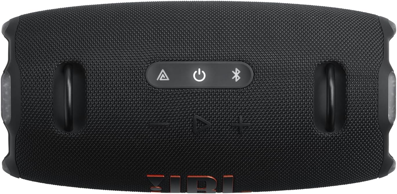 JBL Xtreme 4 - Portable Bluetooth Speaker  Powerful Sound and Deep Bass  IP67 Waterproof  24 Hours of Playtime  Powerbank  PartyBoost for Multi-Speaker Pairing (Black) (Renewed)
