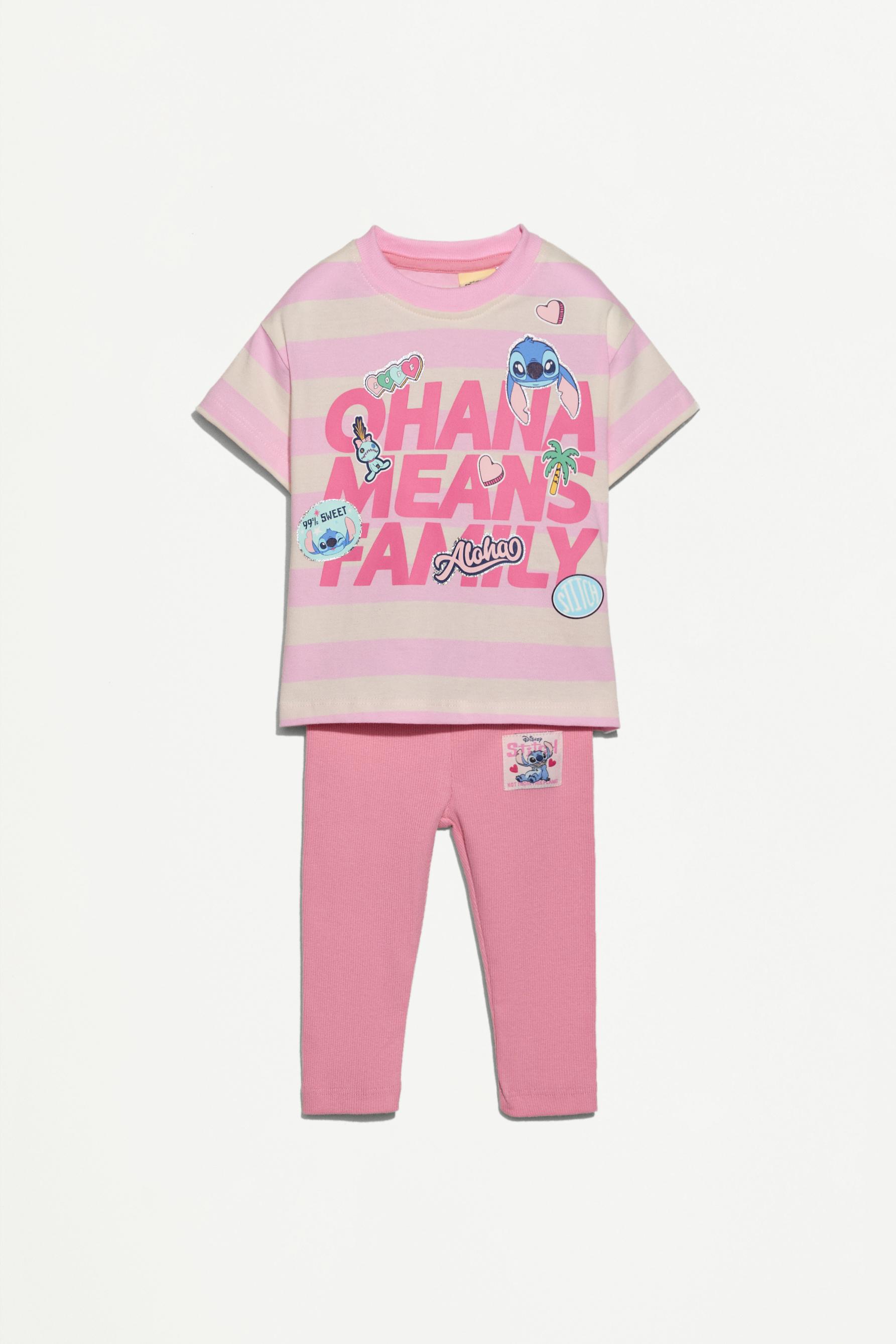 Set Stitch ©Disney camiseta y legging