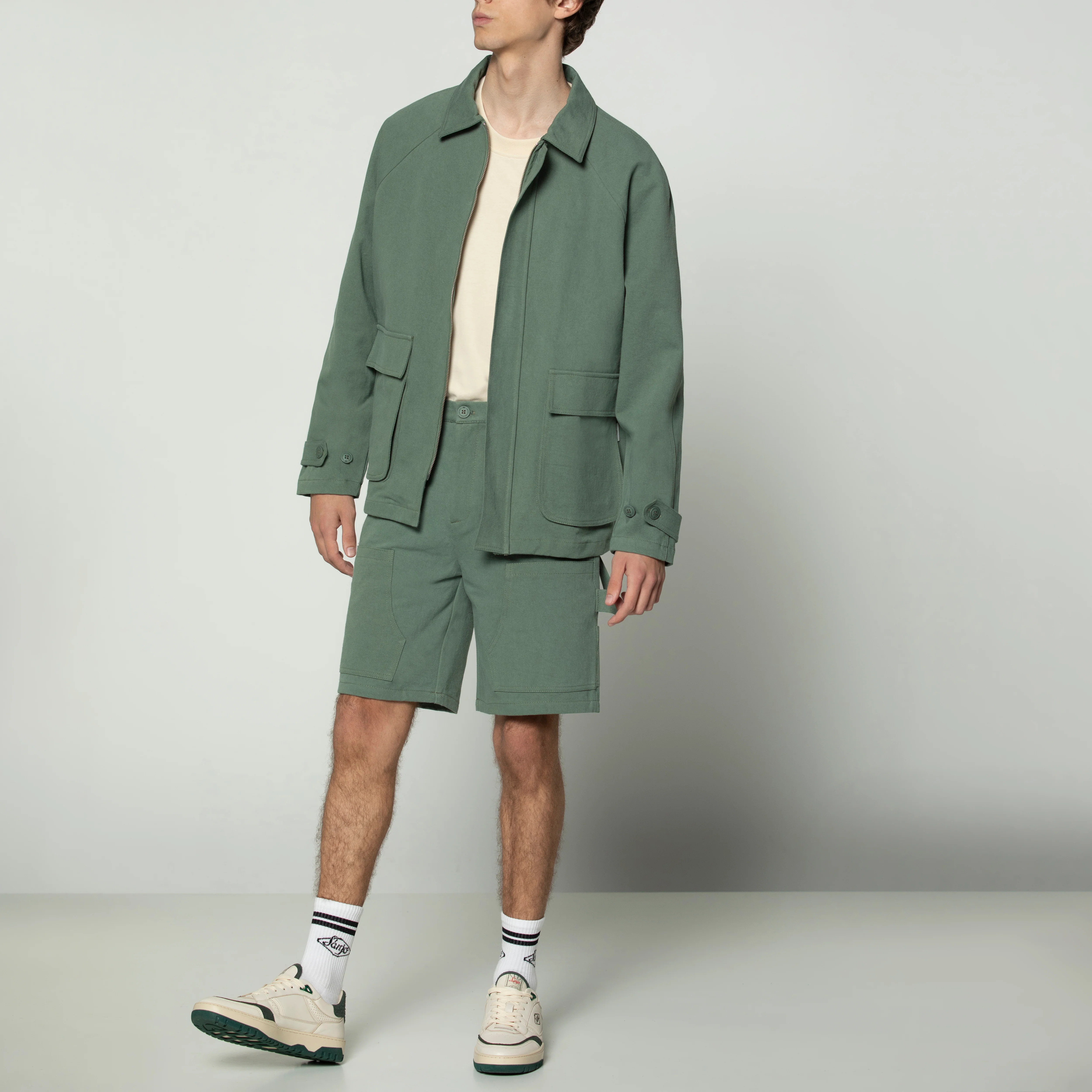 Sanjo Pocket Jacket // Green