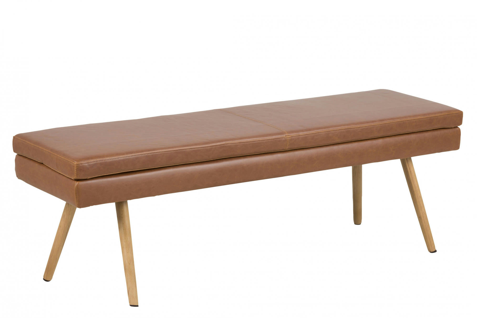TOBAC - Banc en simili design moderne L140