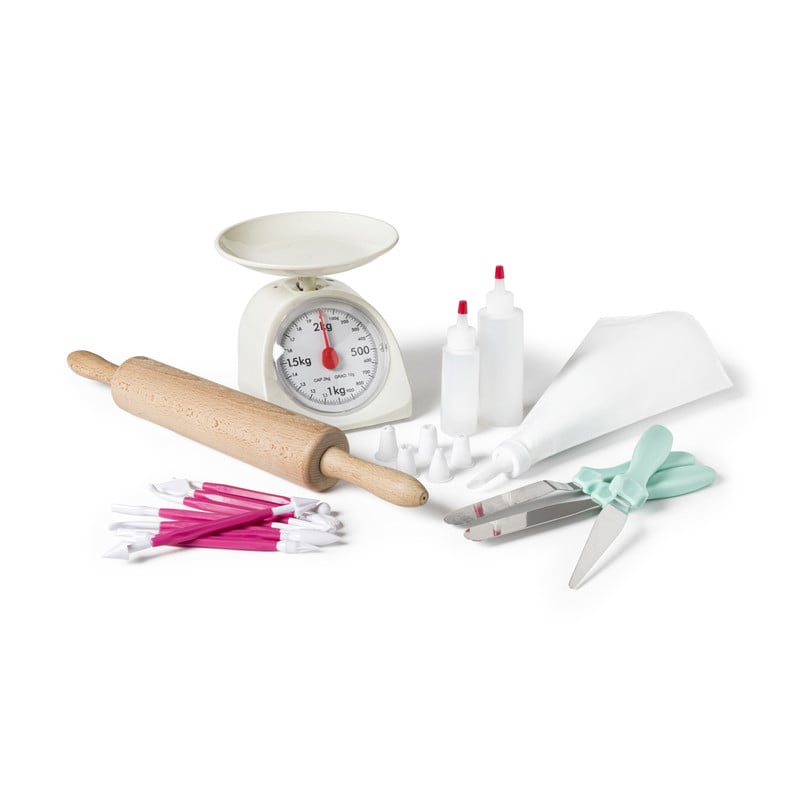 Taartspatel - mint - set van 3