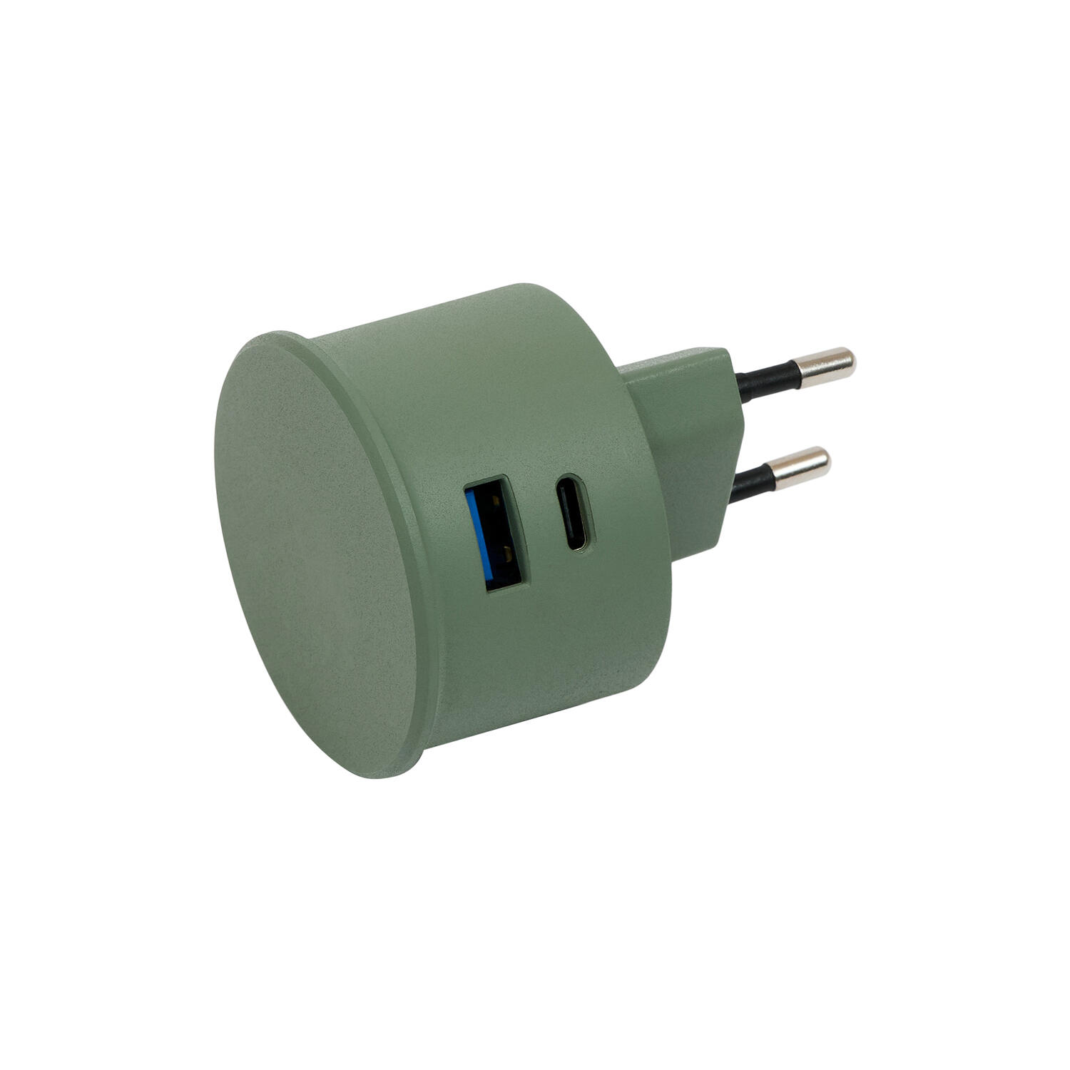 Power Adapter, mossy green