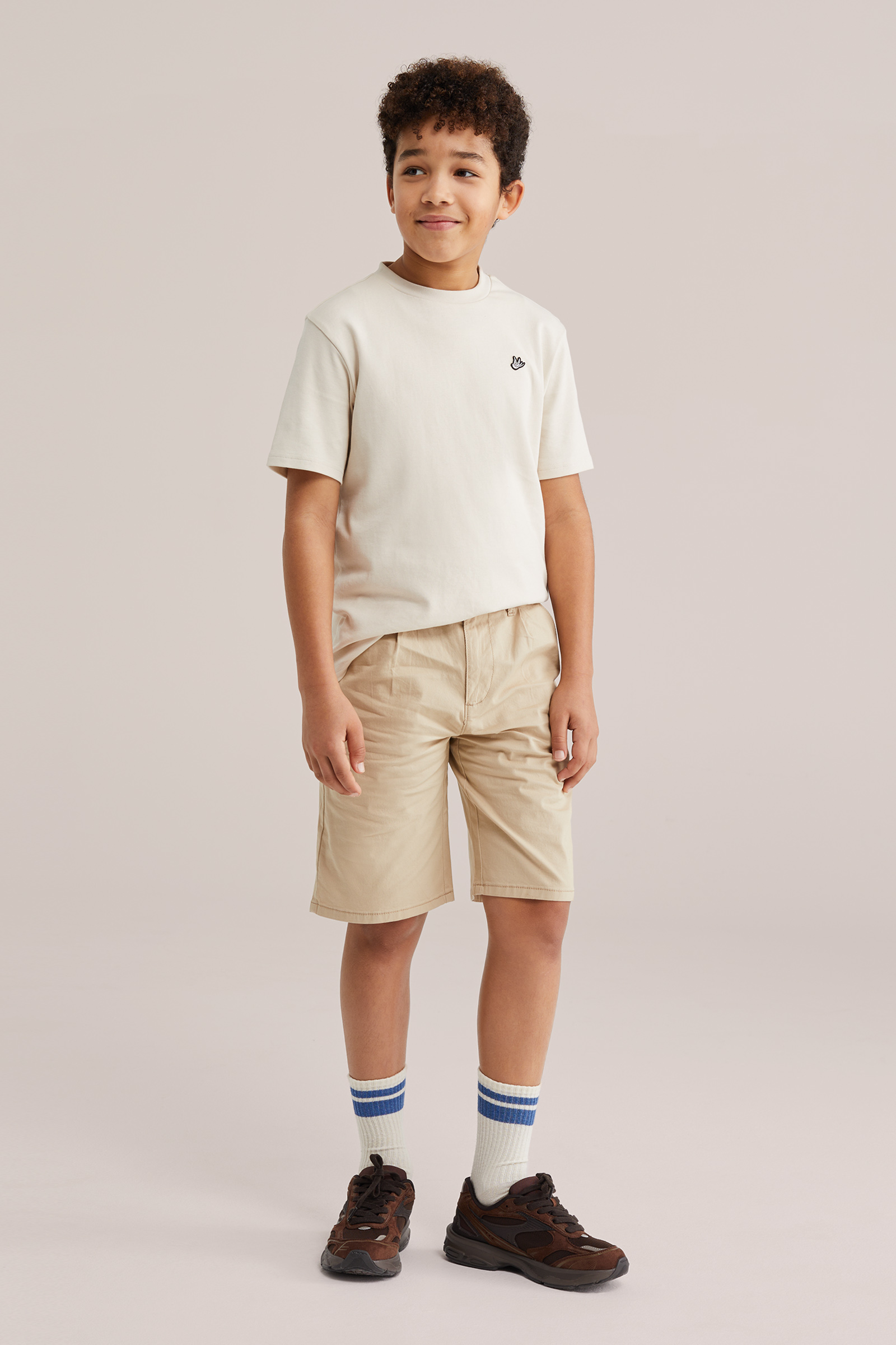 Jongens loose fit chino short