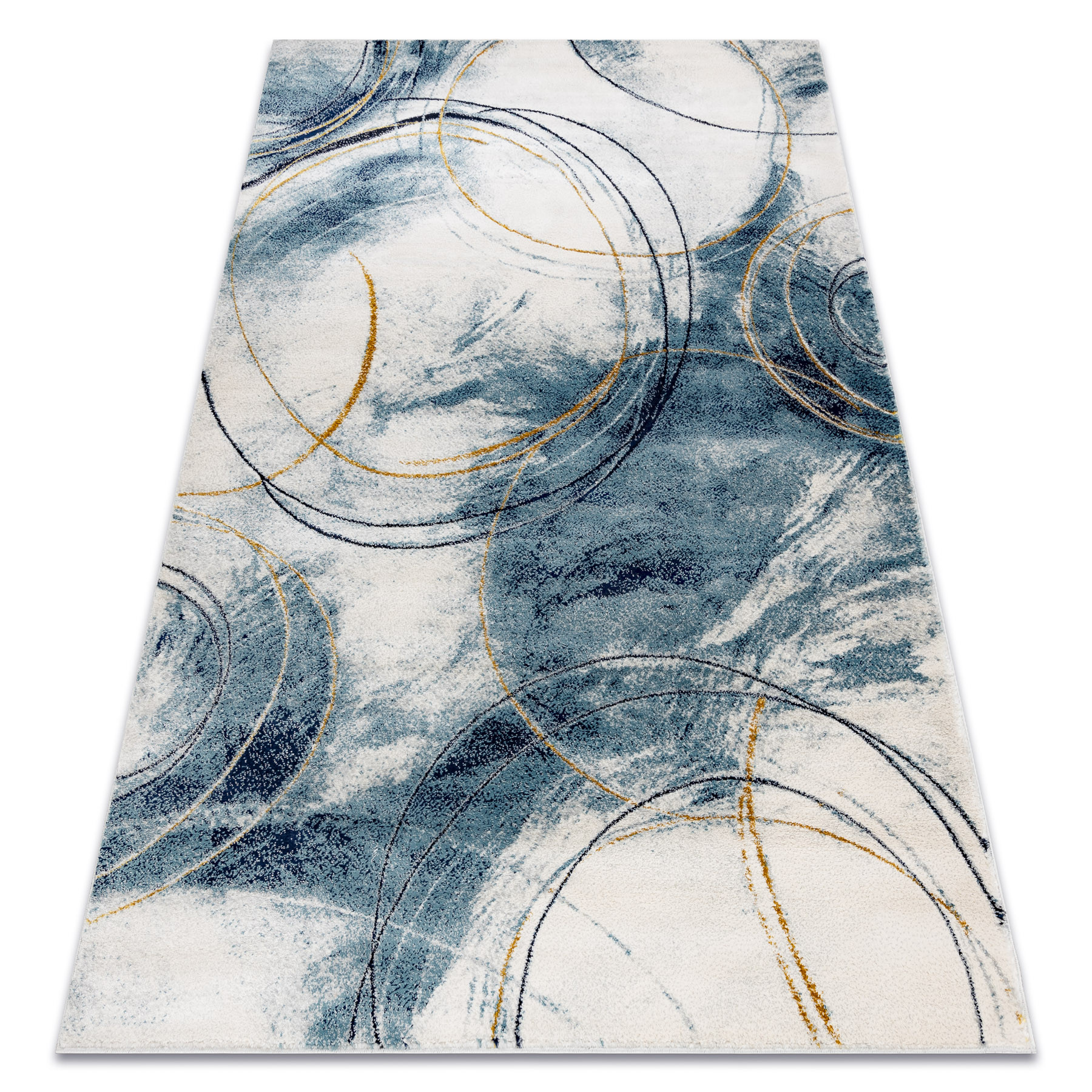 Dywan EMERALD ekskluzywny A0087 glamour, stylowy koła 80x150 cm