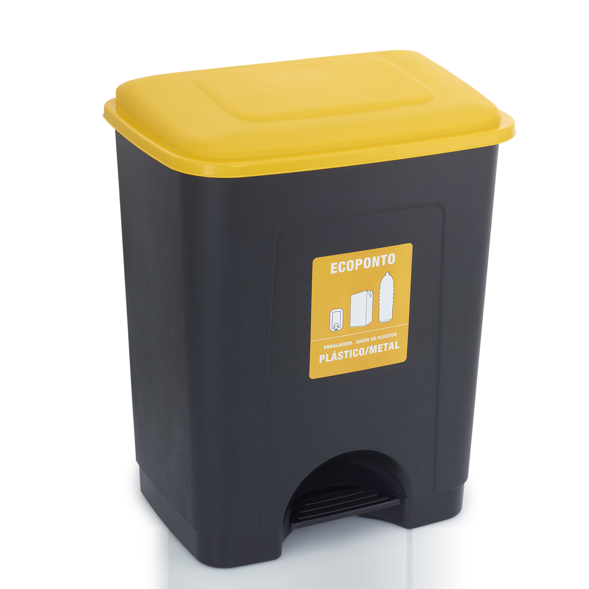 Ecoponto amarelo 35l