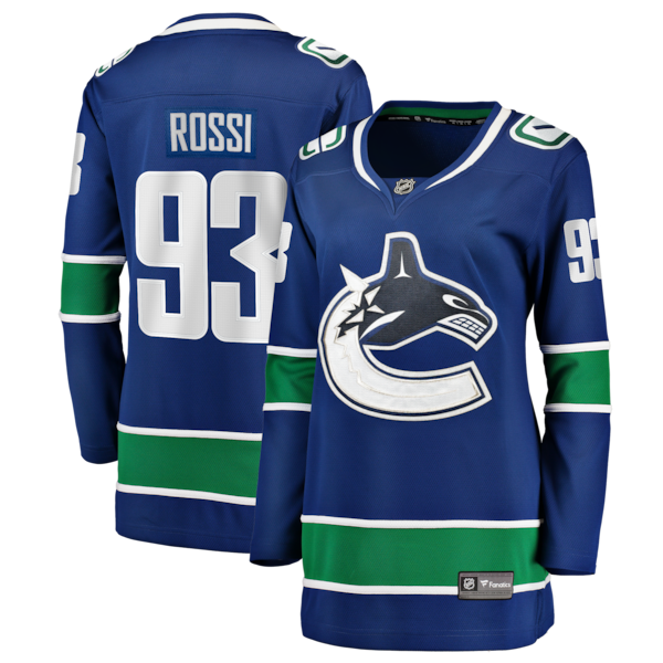 Marco Rossi Vancouver Canucks  Women's Home Breakaway Player Jersey - Blue