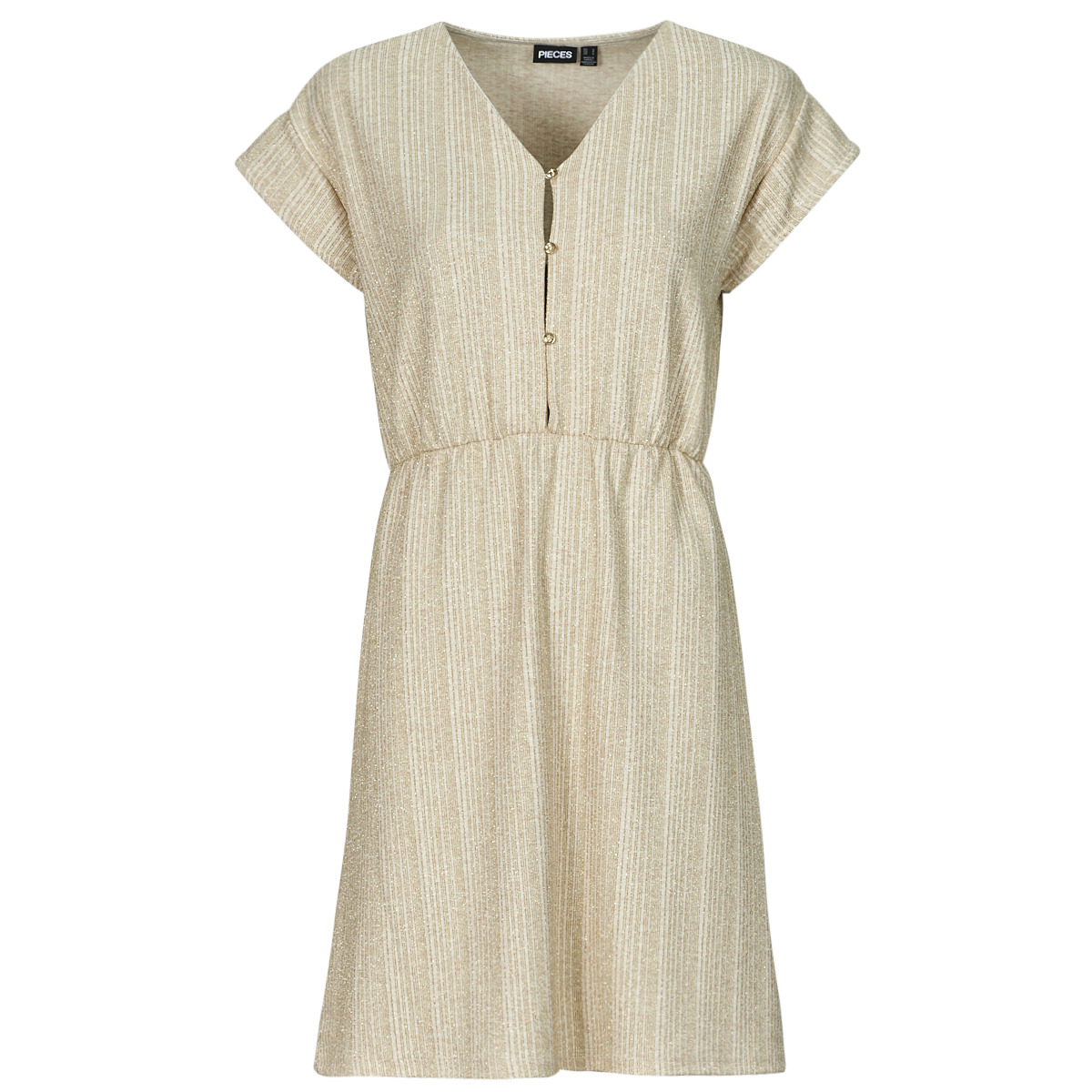 Pieces - PCMYNNE - Beige / Gold