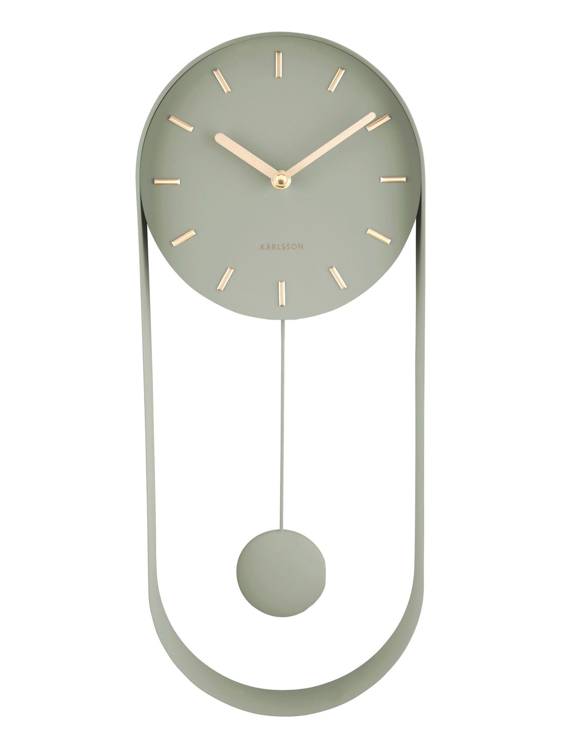 Green Charm Pendulum Wall Clock