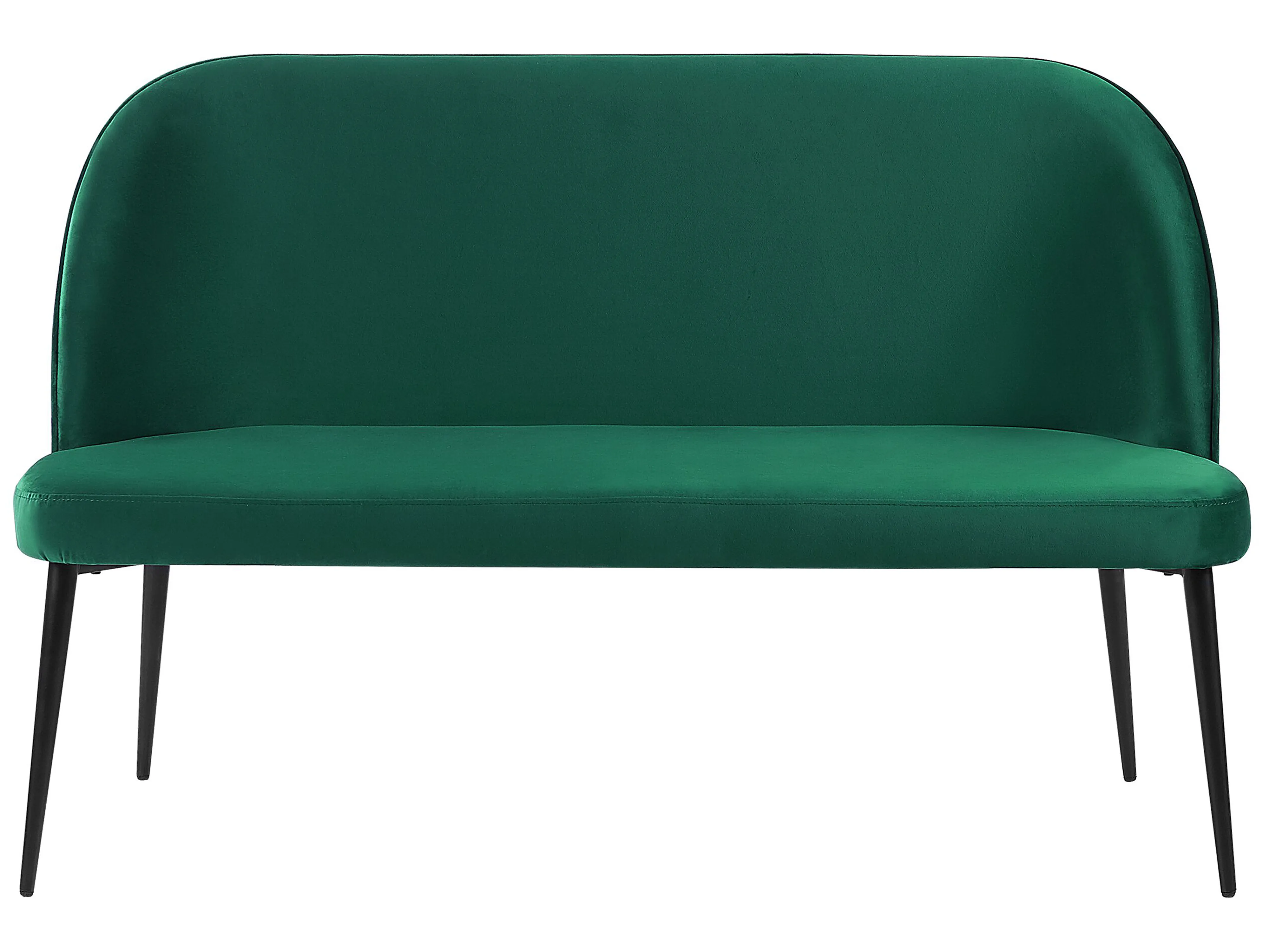 Dining Bench 2 Seater OSBY Velvet Dark Green