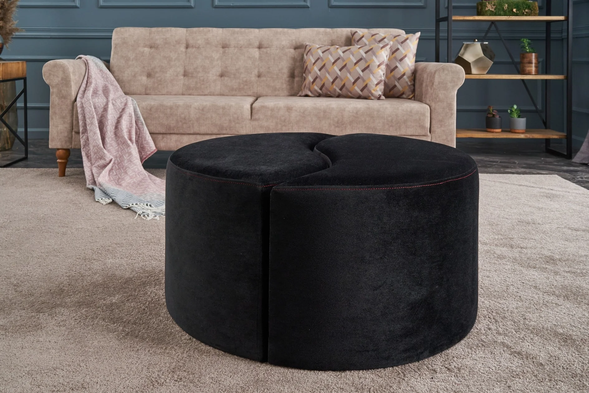 Hocker Alis velvet