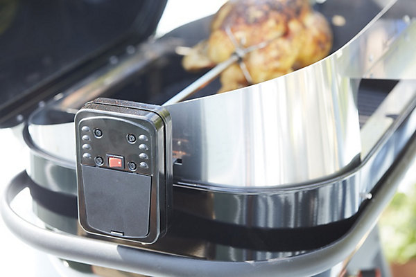 Broche Rôtissoire universelle pour Barbecook SIESTA et MAGNUS avec moteur à piles
