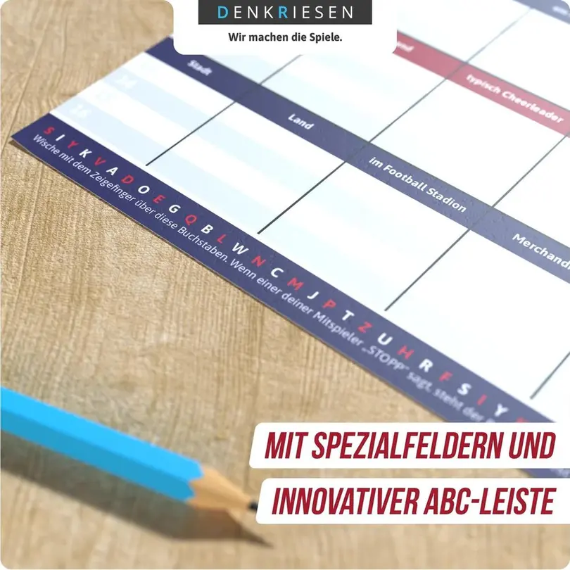 Familienspiel Stadt Land Vollpfosten