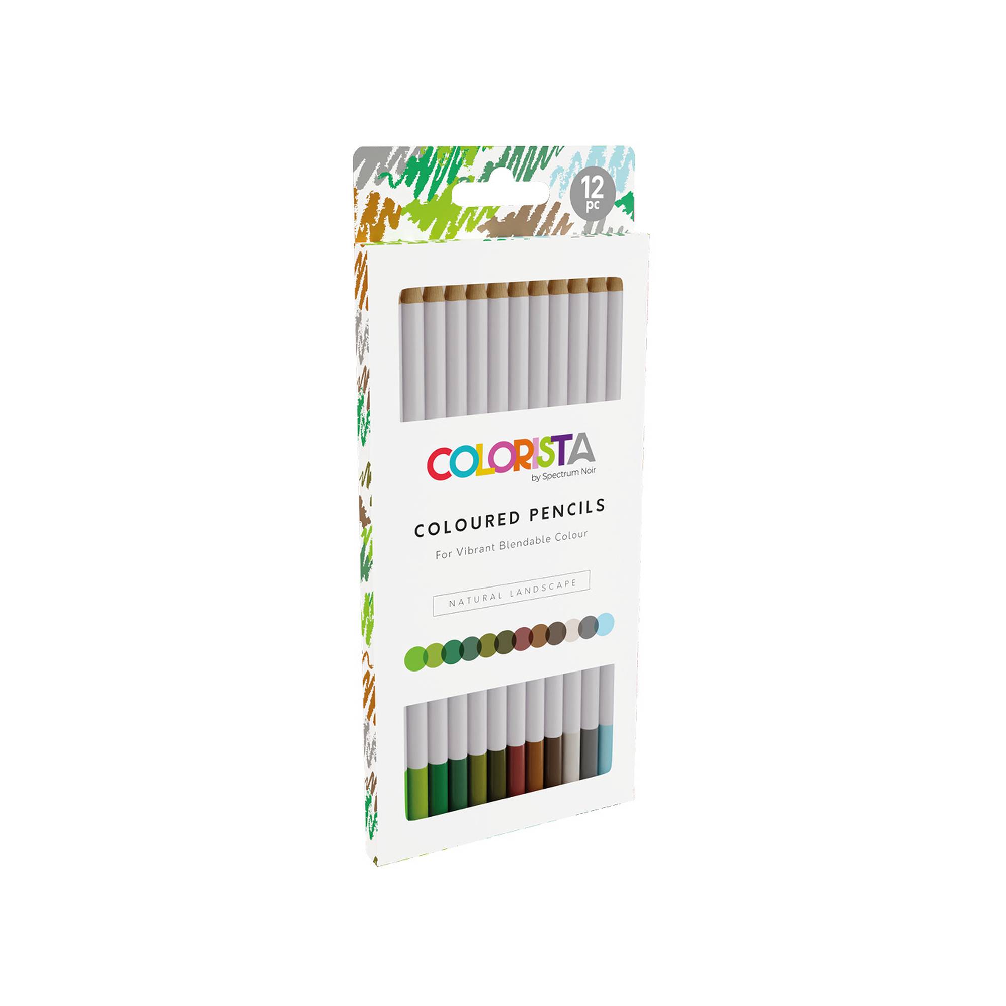 Colorista Natural Landscape Coloured Pencils 12 Pack