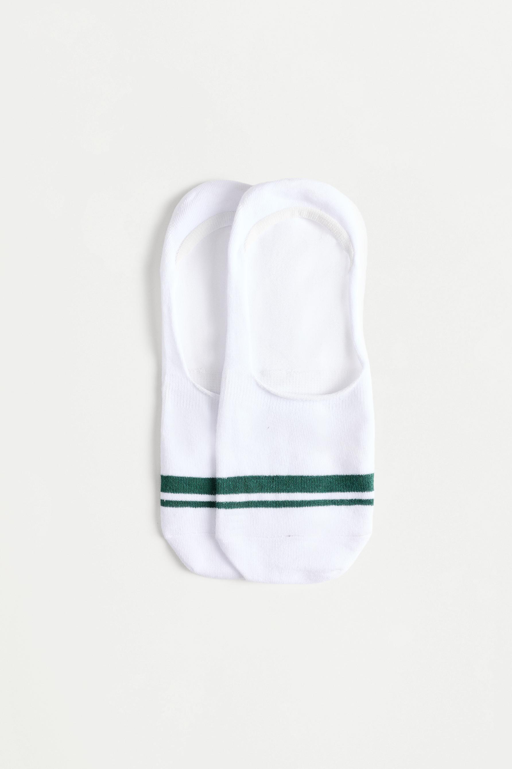 Calcetines invisibles rayas (Pack 4)