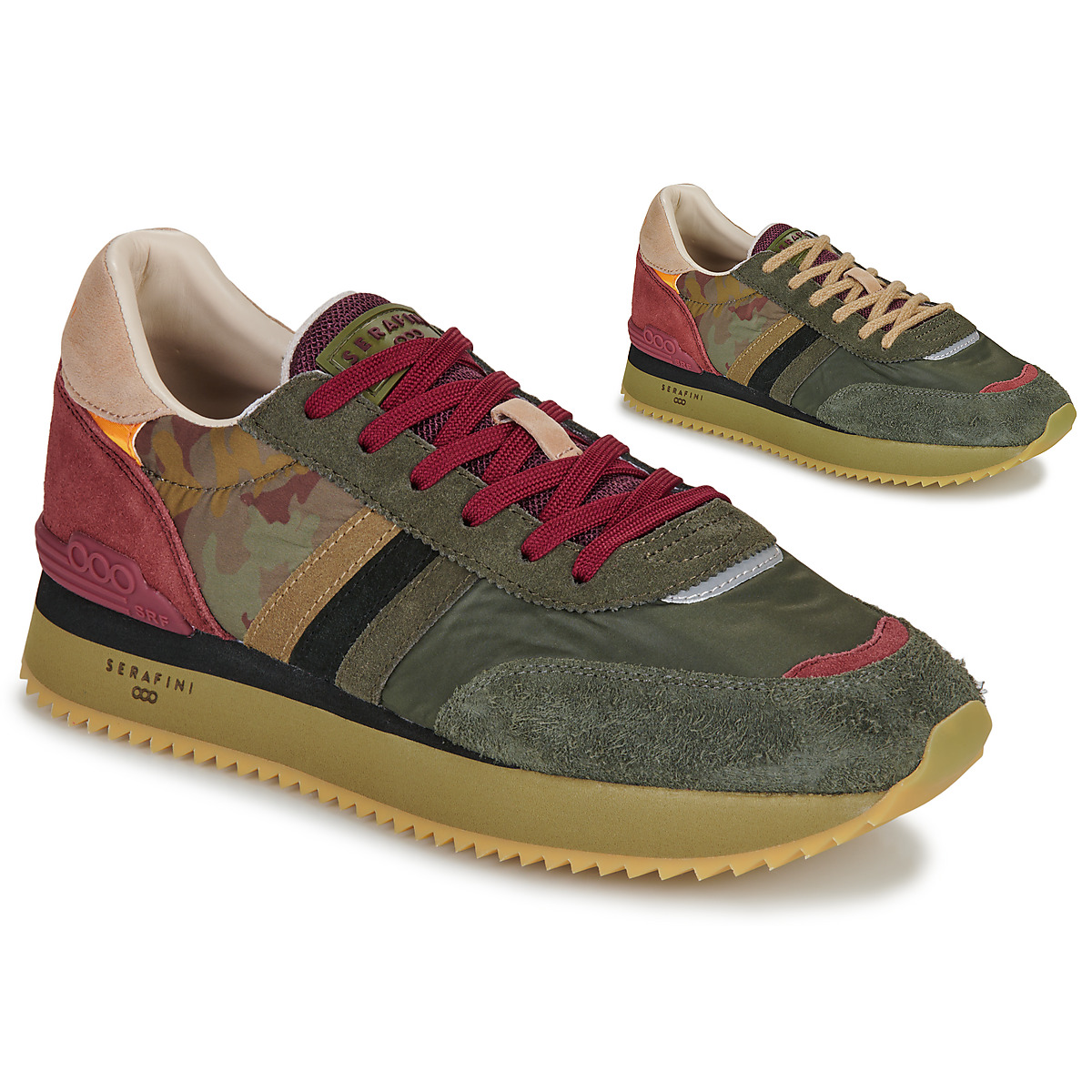 Serafini - TORINO - Kaki / Bordeaux / Camo