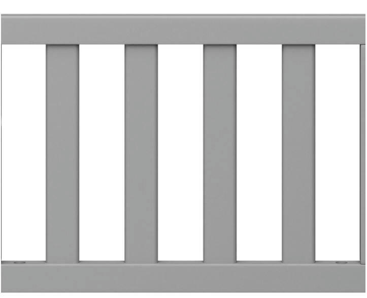 Graco Universal Toddler Safety Guardrail, Pebble Gray