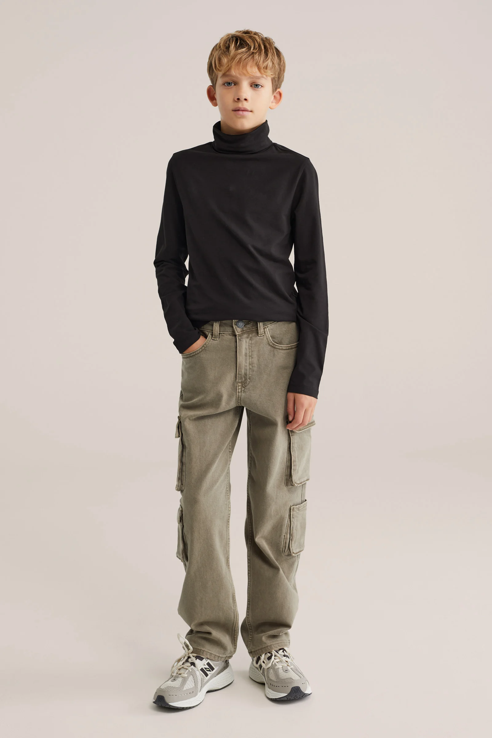 Jongens T-shirt met col