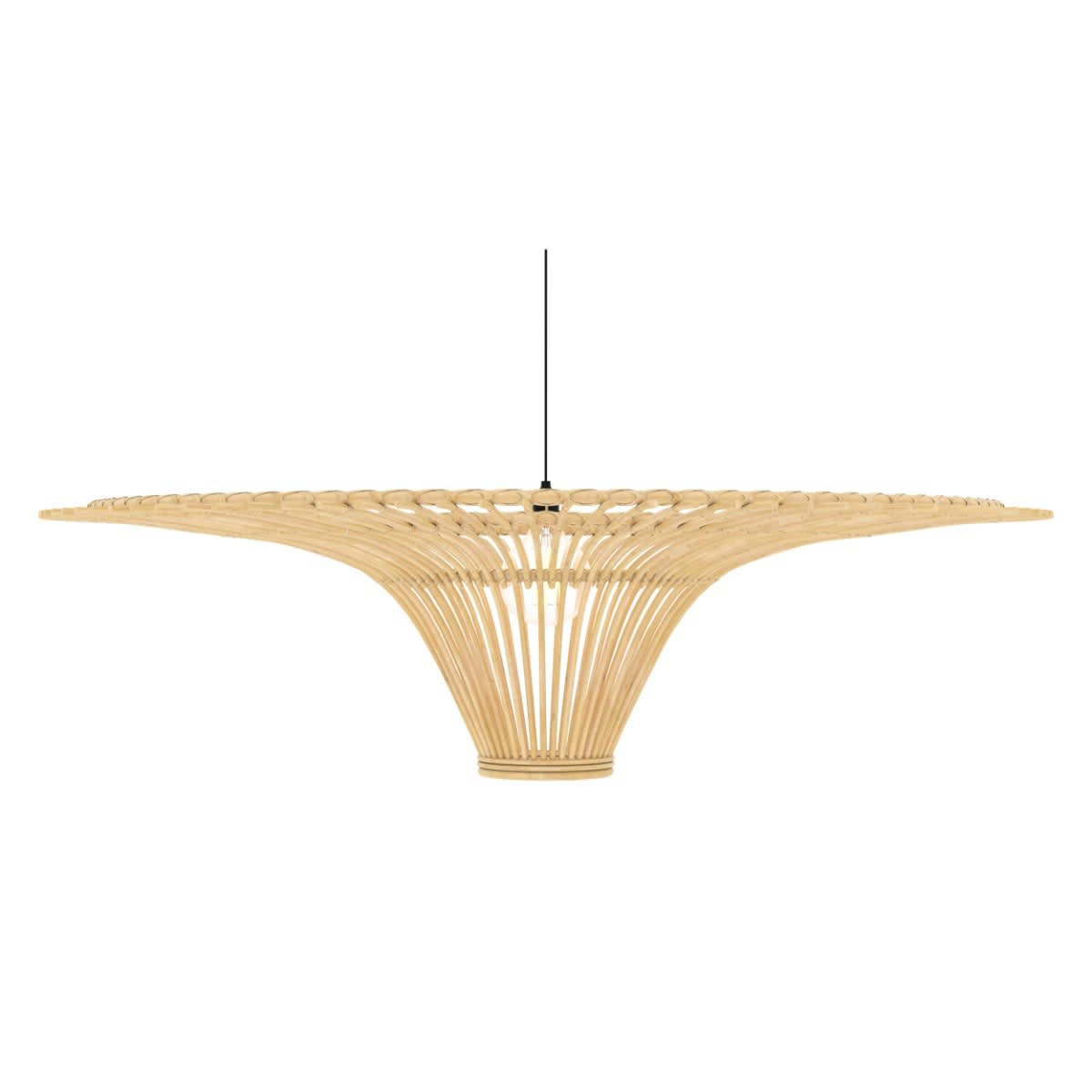 OLGA - Abat-jour D120.5 cm en rotin naturel