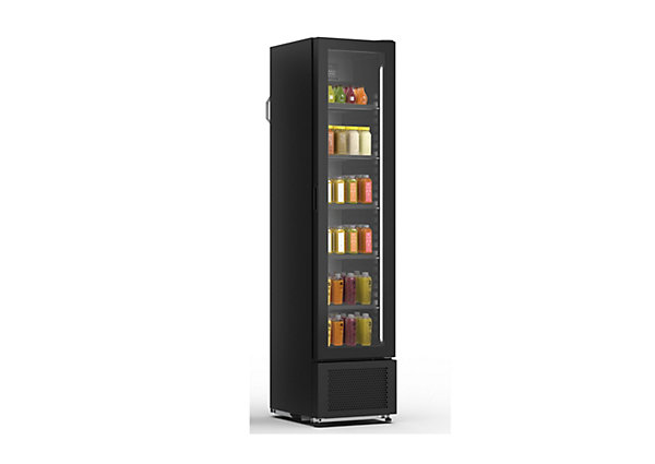 Armoire à Boissons étroite STILL SLIM Noire 435x517x1832mm - IARP